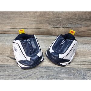 Build A Bear Skechers Shoes Sneakers White Blue Zipper Athletic Accessory